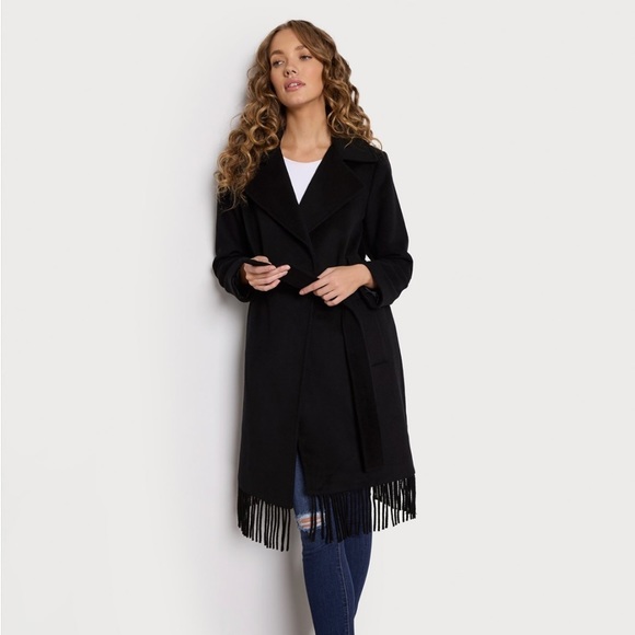 NWT Sam Edelman Single Breasted WOOL Coat - Picture 1 of 8